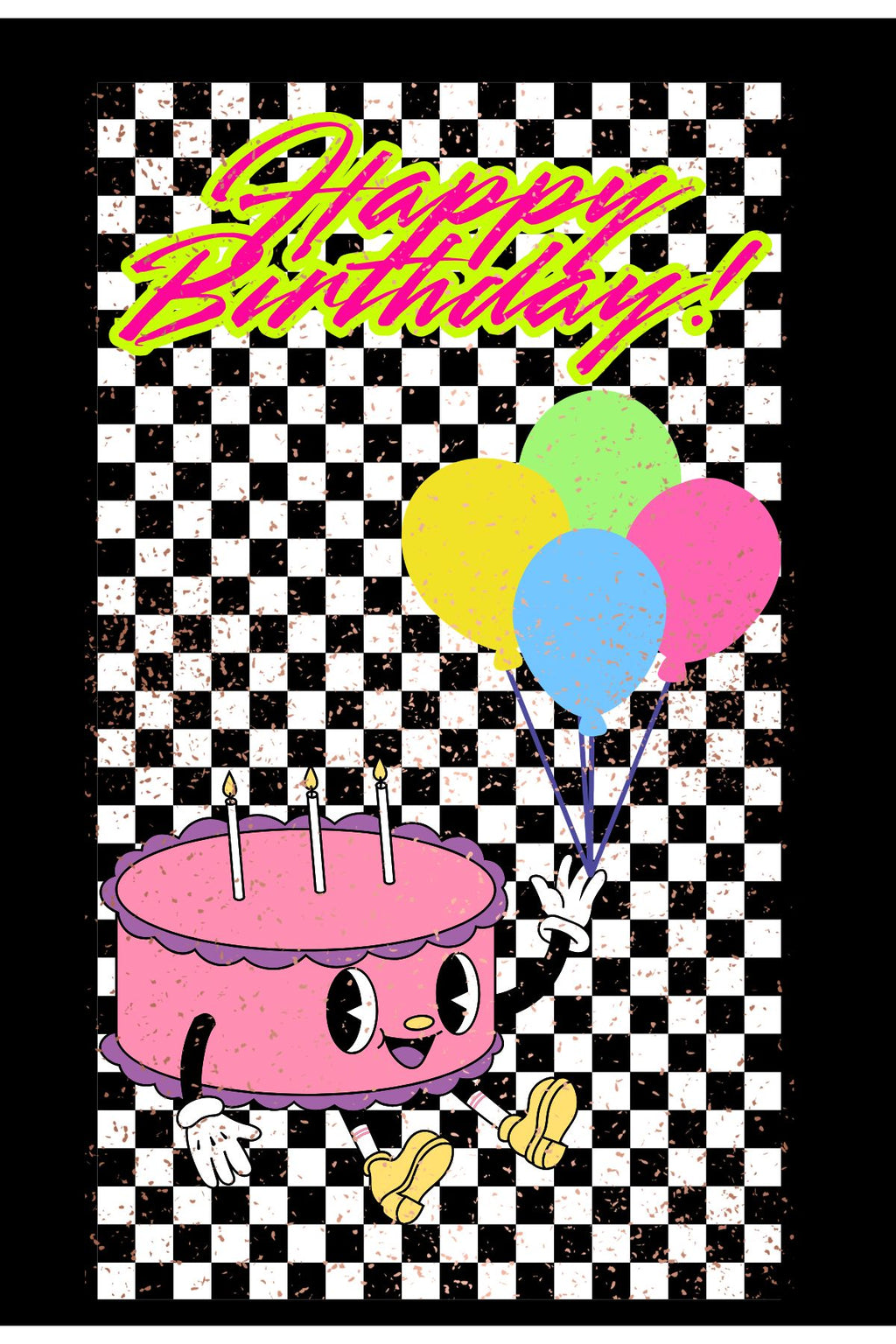 Retro Birthday card