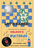 Retro Birthday invitation